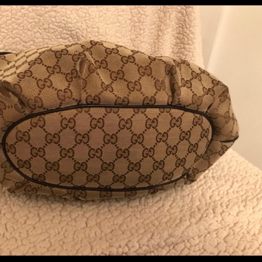 GUCCI GG MEDIUM PELHAM HOBO HANDBAG - Picture 4 of 7